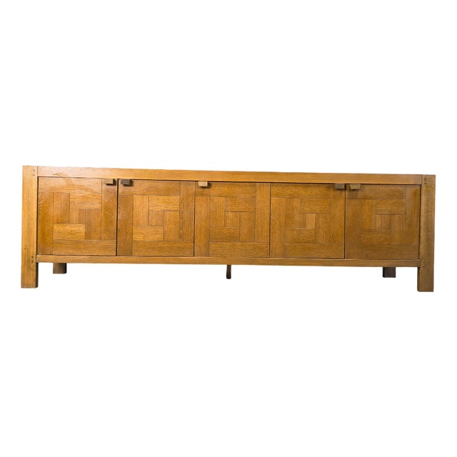 Vintage Graphical Sideboard by Frans Defour for Defour, 1970s For Sale