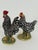Mid-Century Modern Italian Farmhouse Pottery Chickens, 1960s, Set of 2 For Sale - Image 3 of 14