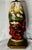 Early 20th Century Sculptural Ceramic Dragon Table Lamp With Applied Flowers and Pierced Metal Base For Sale - Image 5 of 9