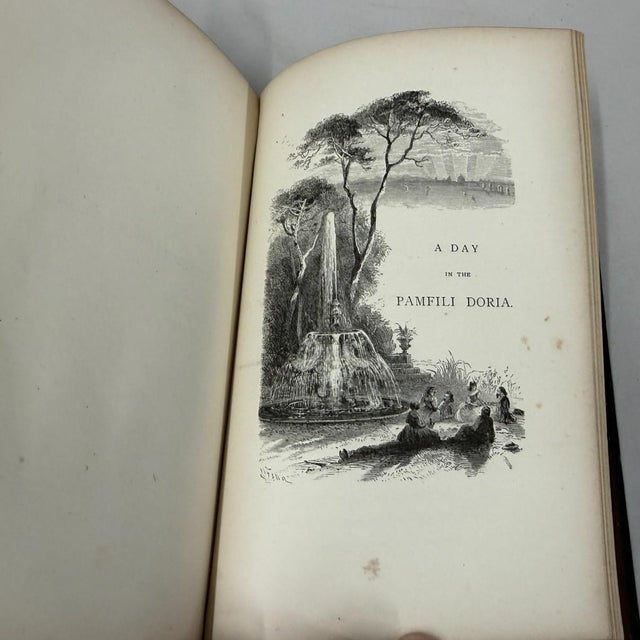 Antique 1867 Harriet Beecher Stowe Signed 1st Ed Book - Religious Poems - Autographed Stanza For Sale - Image 12 of 15