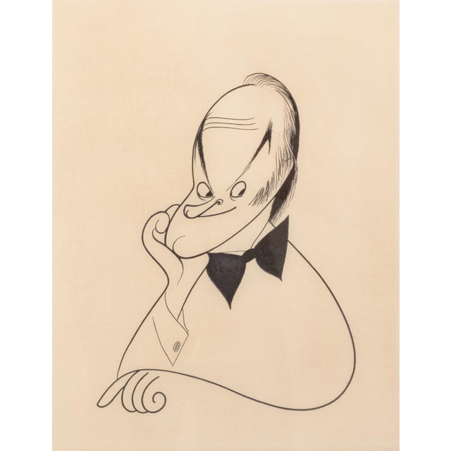 Contemporary Al Hirschfeld - Bob Hope, 1983 Signed Lithograph on Paper 17/200 Hollywood For Sale - Image 3 of 5