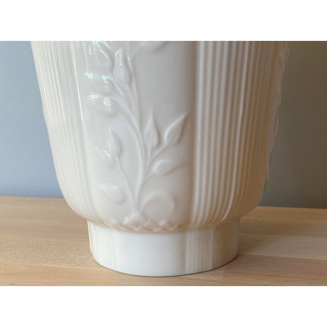 1930s 1930s Art Deco Depression Era Lenox Vase With Green Mark For Sale - Image 5 of 8