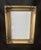 Wood Vintage Carr Gold Gilt Style Baroque-Style Wood Picture Frame 5 X 7” With Velvet Easel Back. For Sale - Image 7 of 13