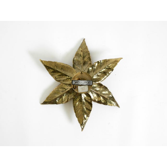 Brass Flush Mount Lamp by Willy Daro, 1970s For Sale - Image 17 of 18
