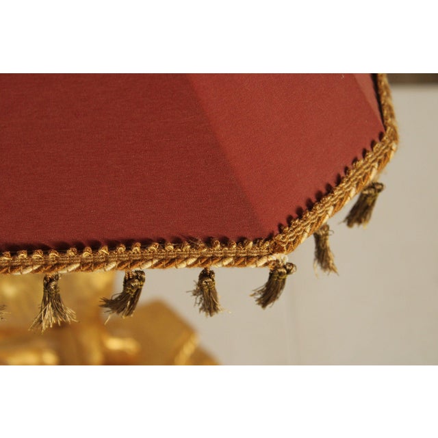 Gold Late 20th Century Egyptian Revival Gilt Greyhound Table Lamps - a Pair For Sale - Image 8 of 18