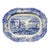 Vintage MCM Spode Blue Italian 14.25" Oval Serving Platter For Sale