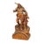 Antique Wooden Statue of Wilhelm Tell, Brienz circa 1900 A nice hand carved wooden statue featuring Wilhelm Tell and his...
