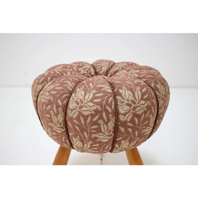 1950s Mid-Century Footstool by Jindřich Halabala, 1958 For Sale - Image 5 of 9