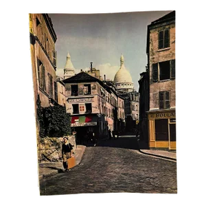 1952 View of Sacre Coeur Montmartre Paris