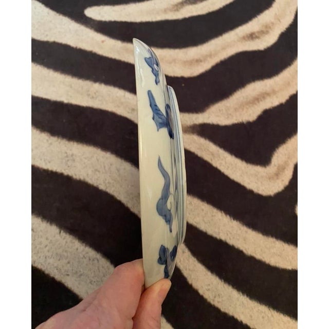 Japanese Antique Imari Dishes, Japanese Porcelain- a Pair For Sale - Image 3 of 10