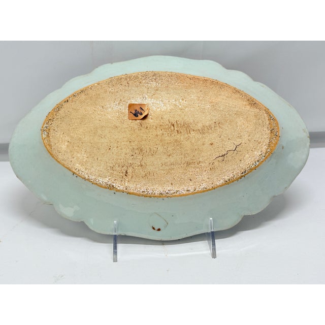 Chinese Export Macgregor of MarcGregor Armorial Porcelain Platter C. 1760 For Sale - Image 9 of 9