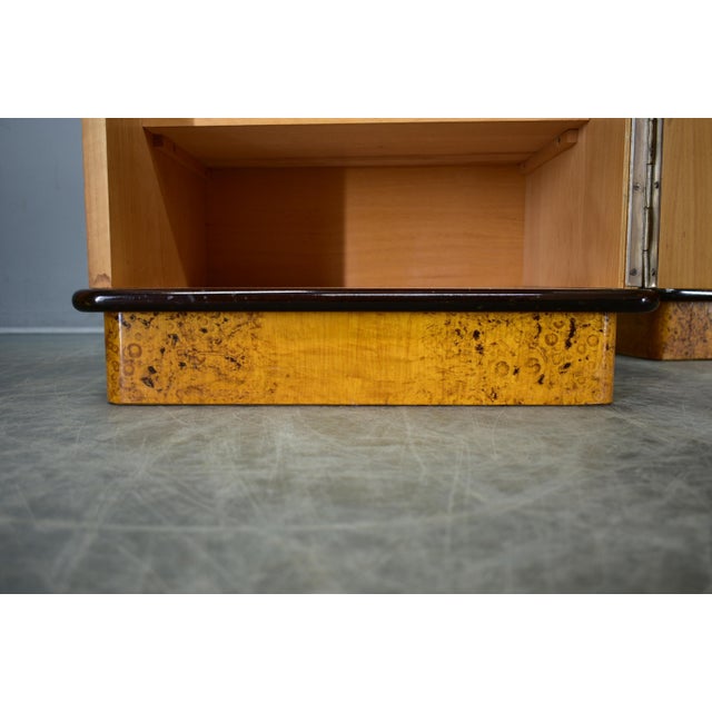Bedside Tables by Jindrich Halabala, Former Czechoslovakia, 1940s, Set of 2 For Sale - Image 6 of 18