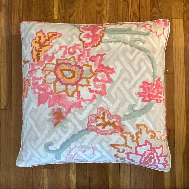 Handcrafted Decorative Pillow Case For Sale In New York - Image 6 of 6