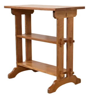 Stickley Roycroft Mission Oak Arts & Crafts "Little Journeys" Table or Bookshelf