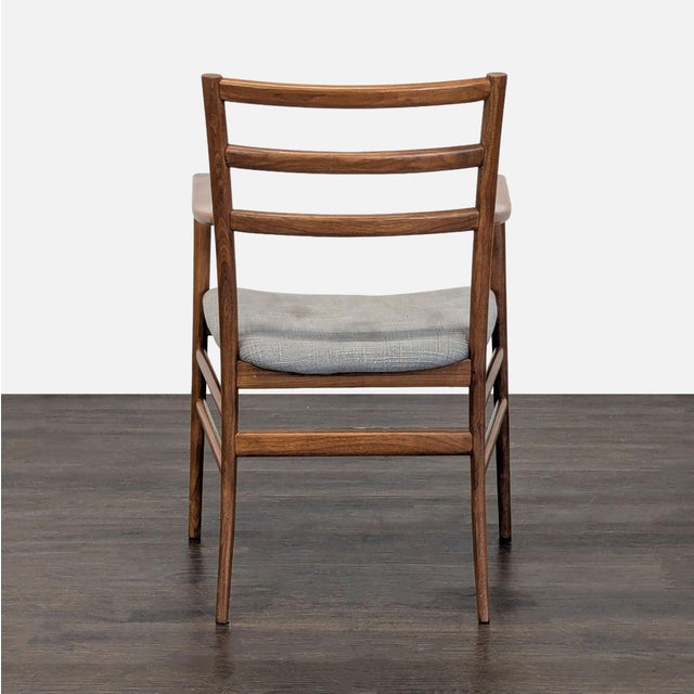 Scandinavian Designs Dining Armchair With Upholstered Seat For Sale In San Francisco - Image 6 of 10