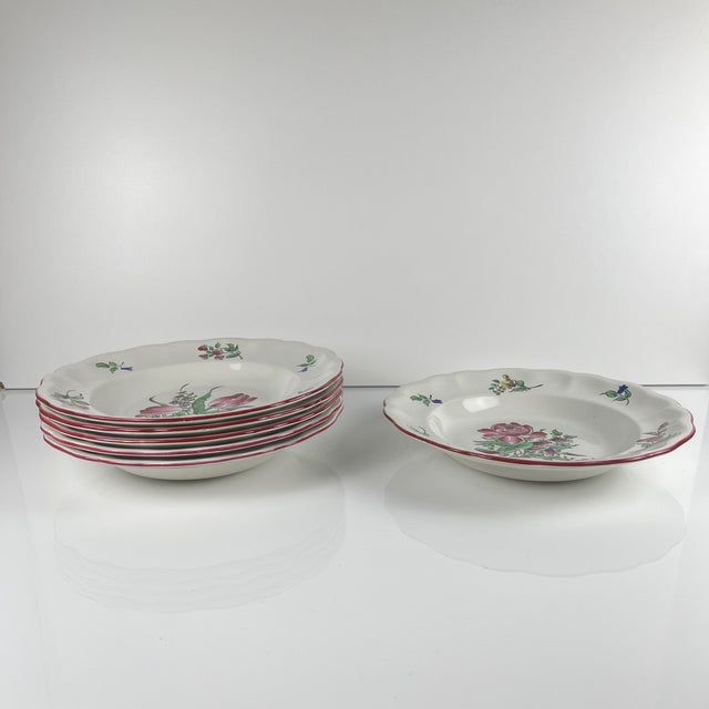 Réverbère Model Service for Six People from KG Lunéville, 1950s, Set of 18 For Sale - Image 13 of 17