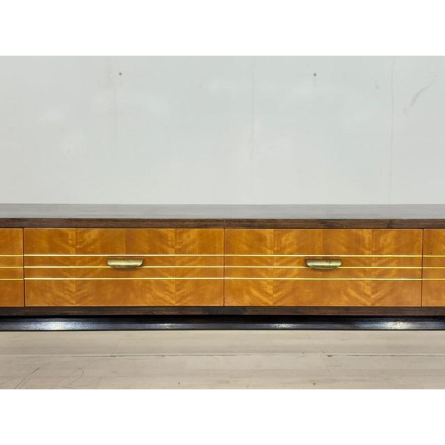 Mid-Century Modern Sideboard in Birch, 1960s For Sale - Image 4 of 16