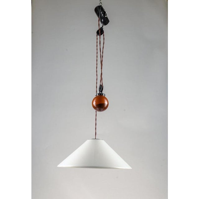 Vintage Pendant Lamp by Enzo Mari & Giancarlo Fassina for Artemide, 1970 For Sale - Image 12 of 14