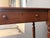 English Diminutive Writing Table or Desk of Walnut With Inset Leather Top For Sale - Image 14 of 14