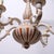 Ceramic 6-Arm Chandelier with Floral Decorations, 1960s For Sale - Image 3 of 18