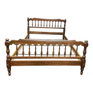 Pennsylvania House Walnut Full Size Bed For Sale