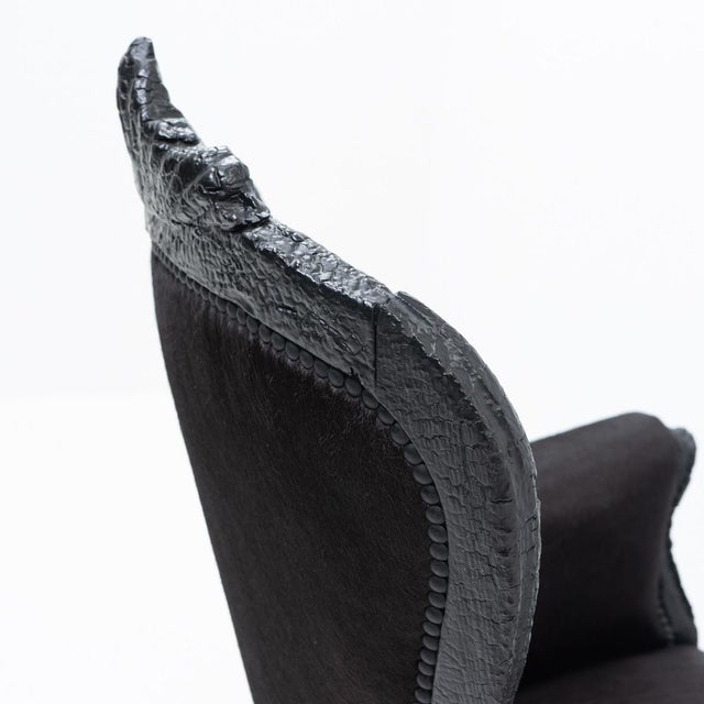 Black Smoke Armchair by Maarten Baas for Moooi, 2000s For Sale - Image 8 of 14