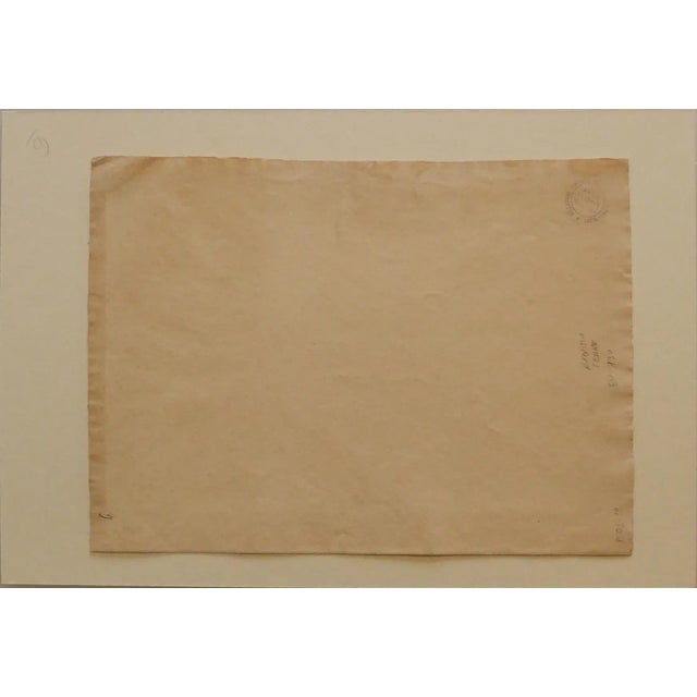 Unknown, Man, China Ink, 1920 For Sale - Image 3 of 4