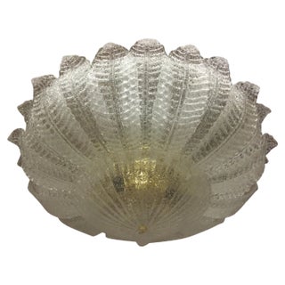 Murano Glass Sputnik Chandelier Flush Mount from Simoeng For Sale