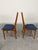 Brown Danish Teak Mid Century Dining Chairs, Set of 4 For Sale - Image 8 of 12