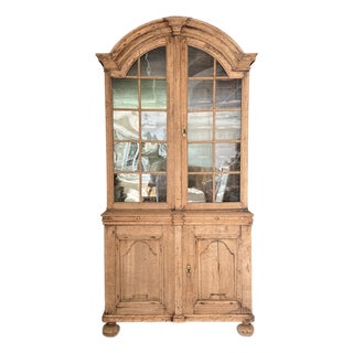 Early 19th c. Dutch Oak Cabinet For Sale