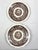 Traditional Vintage Mason’s Vista Brown Transfer-Ware Dessert Plates-Set of 4 For Sale - Image 3 of 6