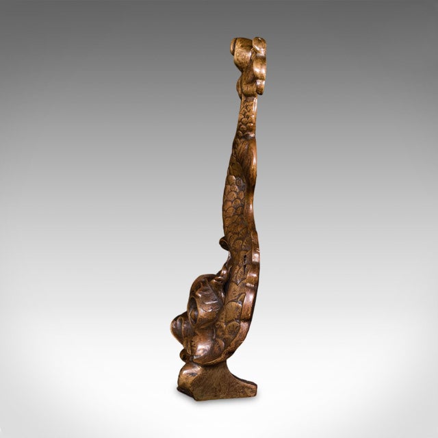 Early 19th Century Antique Mythical Dolphin Doorstop, English, Bronze Door Keeper, Regency, c.1820 For Sale - Image 5 of 9