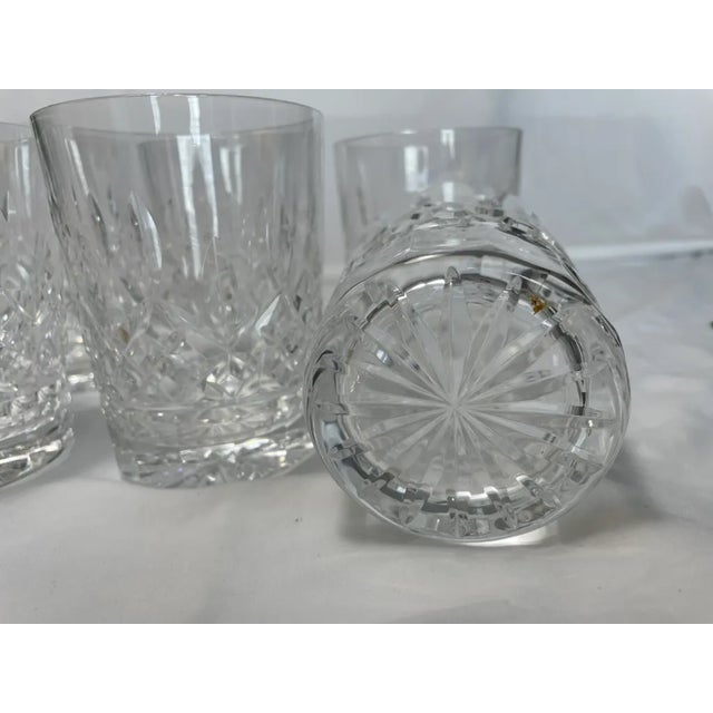 Traditional Waterford Crystal Double Old Fashioned Glasses- Set of 8 For Sale - Image 3 of 4