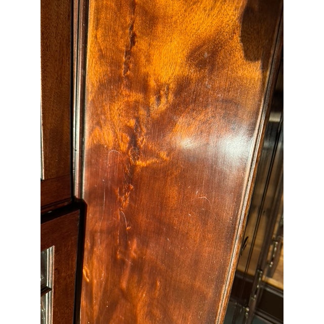 Antique English 19th Century Butler's. Desk With Breakfront on Top For Sale In Seattle - Image 6 of 12