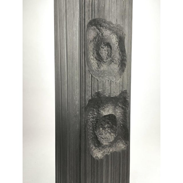 Large Porcelaine Noir Vase by Martin Freyer for Rosenthal, 1970s For Sale - Image 9 of 13