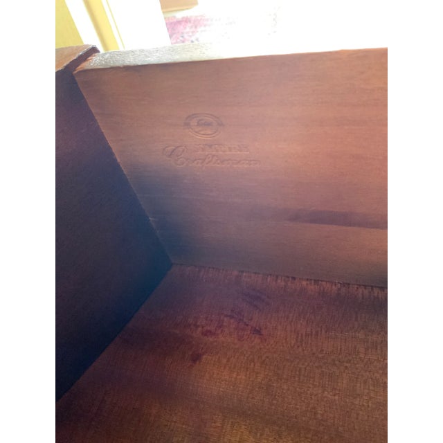 Late 20th Century Empire Craftsman Hepplewhite Style Inlaid Mahogany Sideboard For Sale - Image 15 of 15