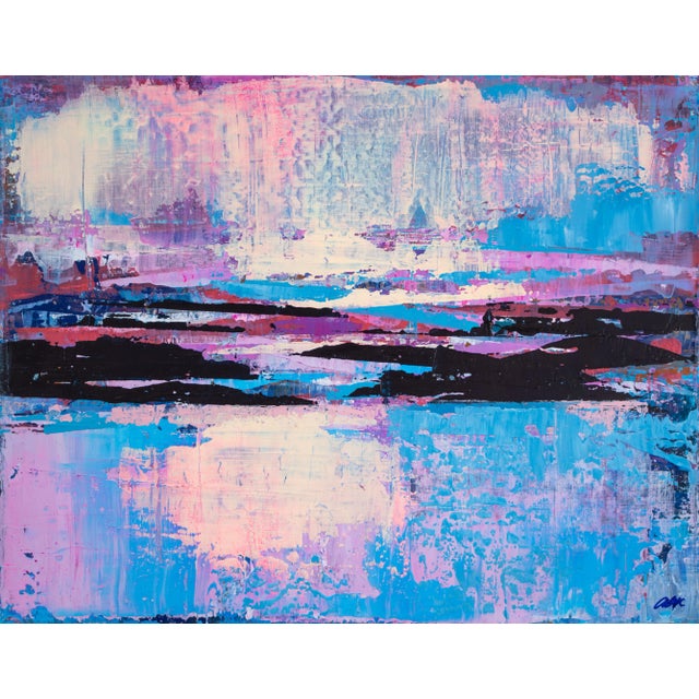 Ana Barbić Katičić, Pure Dawn, Acrylic on Canvas For Sale