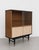 Mid Century Modern Display Cabinet | Walnut & Melamine Bookcase by Berry Furniture, Made in England, C. 1960’s For Sale - Image 10 of 15