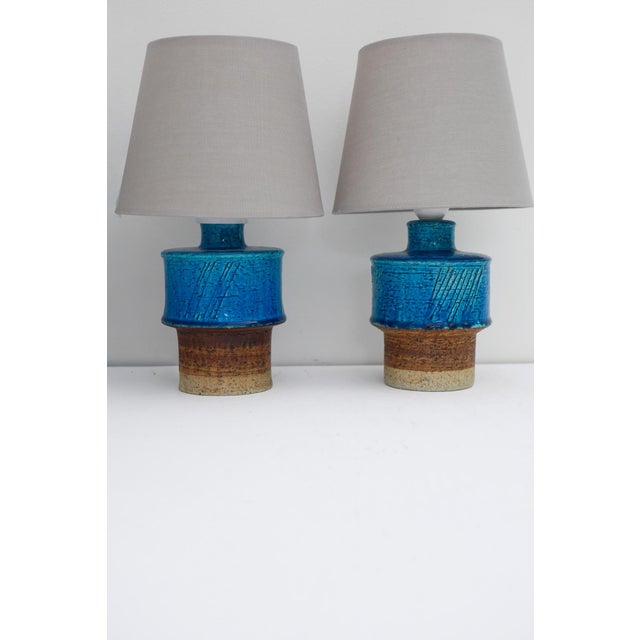 Mid-Century Modern Table Lamps by Inger Persson for Rörstrand, 1960s, Set of 2 For Sale - Image 12 of 17