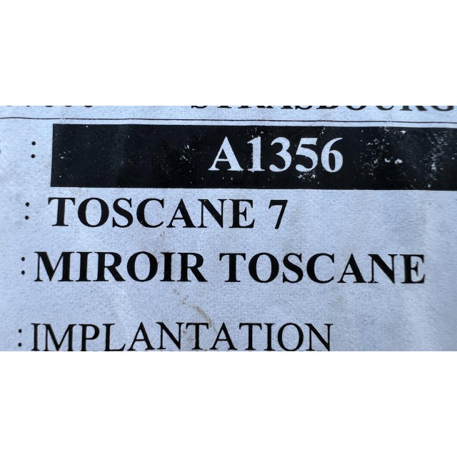 Wood Italian Rattan Rectangular Wall Mirror with Thick Curve Edges, 1970s For Sale - Image 7 of 16