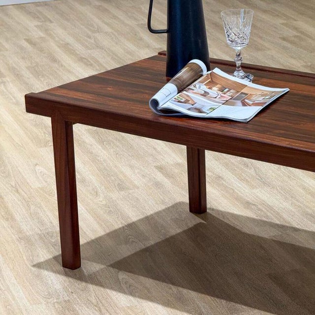 Mid-Century Walnut Coffee Table from McIntosh For Sale - Image 9 of 12