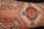Peach Handwoven Turkish Rug Pillow – Soft Tribal Motifs in Neutral Tones Pillow Case -16'' X 32'' For Sale - Image 8 of 13