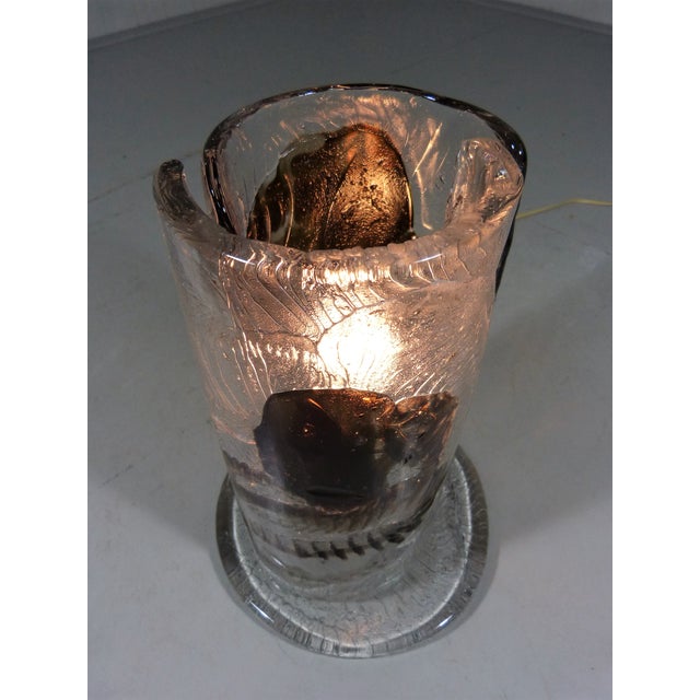 Glass Table Lamp from Mazzega, Italy, 1960s For Sale - Image 13 of 18