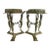 1900s Pair Pompeiian Grand Tour Bronze Gueridon Tables, Tripod Legs With Pawed Feet For Sale