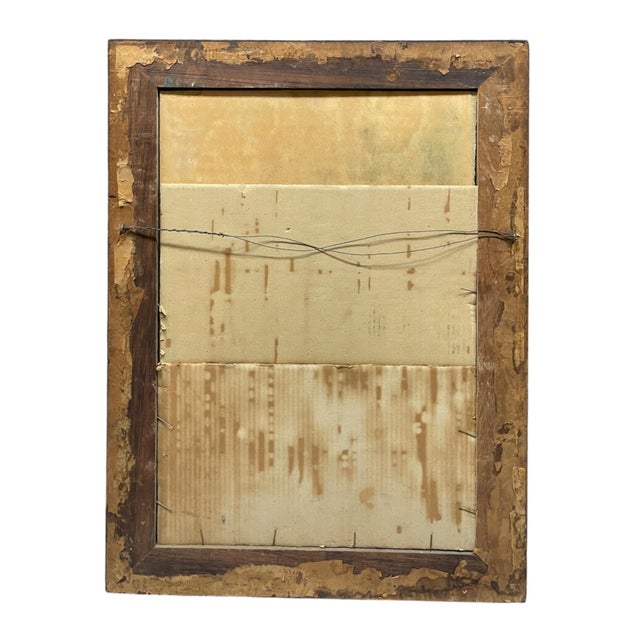 Pastel on Paper Landscape Painting depicting a waterfall, American, 20th Century. Frame: 36” x 26-1/2”