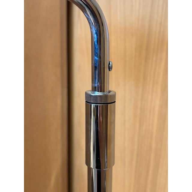 Metal MCM Koch & Lowy Adjustable Chrome Floor Lamp For Sale - Image 7 of 9