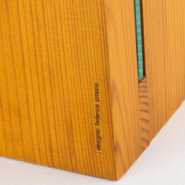 Federico Simone for Artek Modernist Pine Picture Frame For Sale In Atlanta - Image 6 of 11