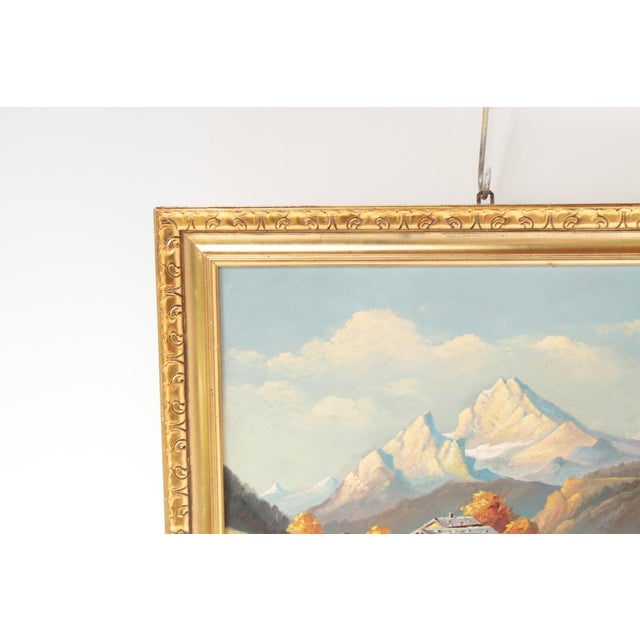 Max Bader, South German Classicism, 1920s, Oil on Cardboard, Framed For Sale - Image 6 of 9