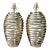 Vaughan "Bologna" Unlaquered Brass Table Lamps restored - a Pair For Sale