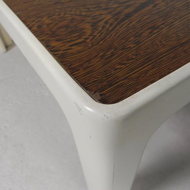 Vintage Coffee Table with Wooden Wenge Top, 1960s For Sale - Image 13 of 16